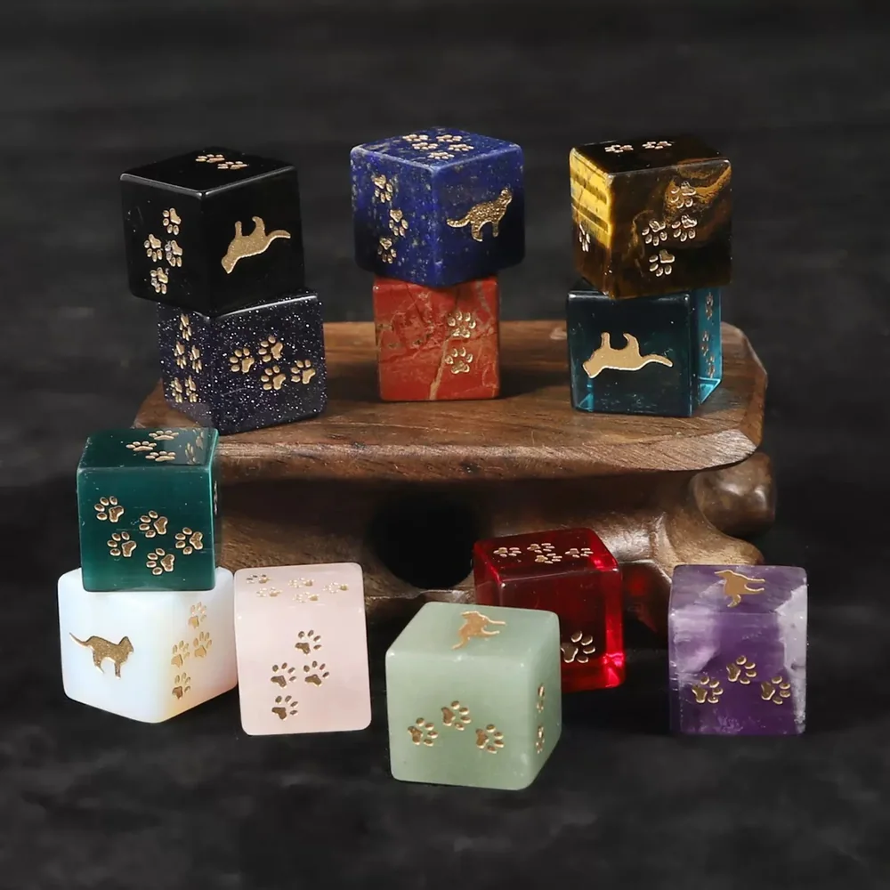 Gemstone Dice for Wargaming and Dice Pools
