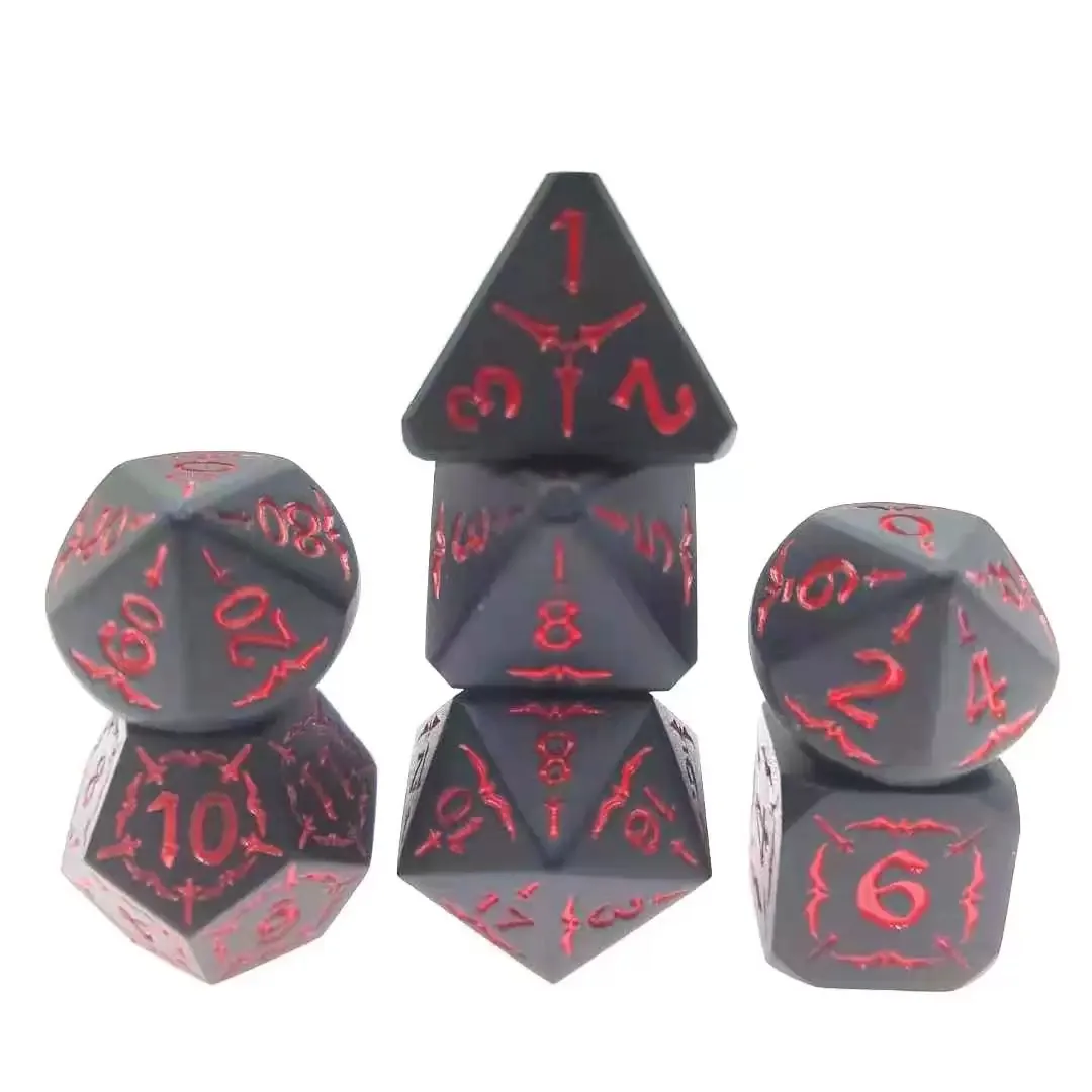 Metal D&D set β black & red β CuiShen